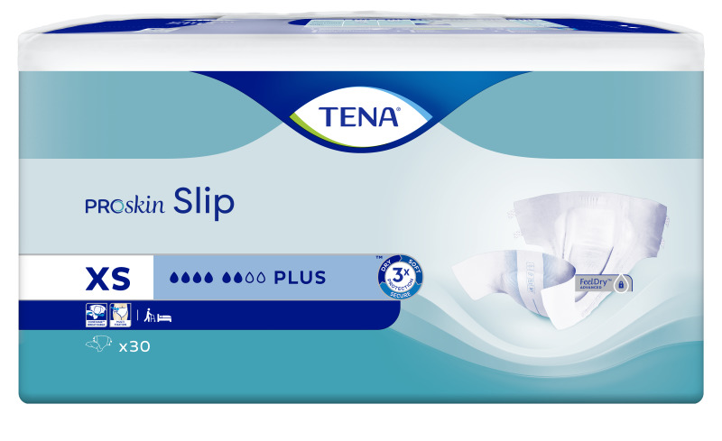 TENA SLIP pro skin plus xs