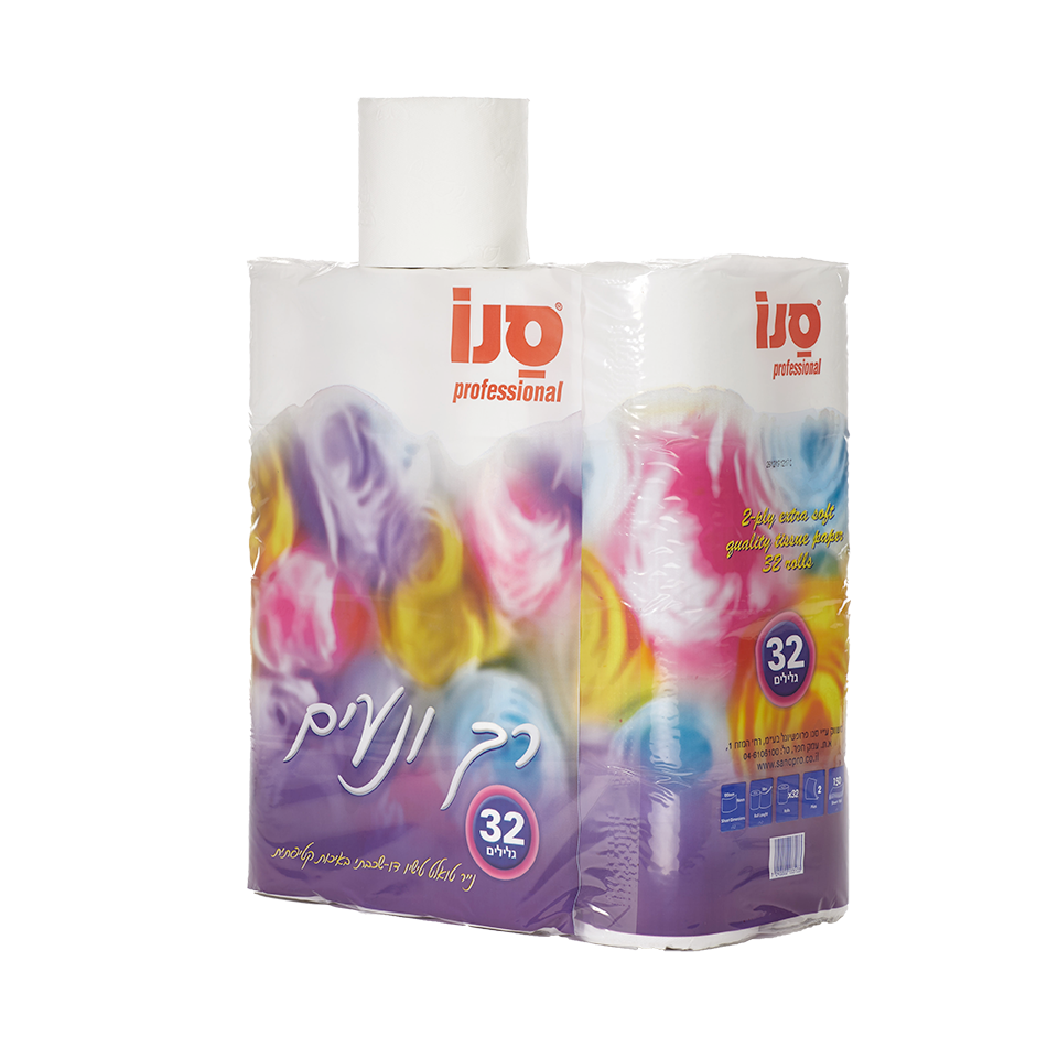 רך ונעים טואלט 32 גלילים