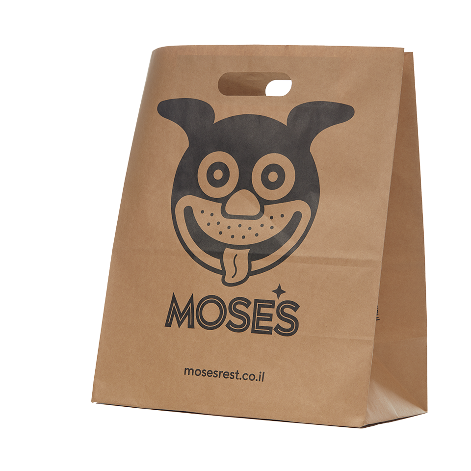 שקית נייר T.A ידית פנימית