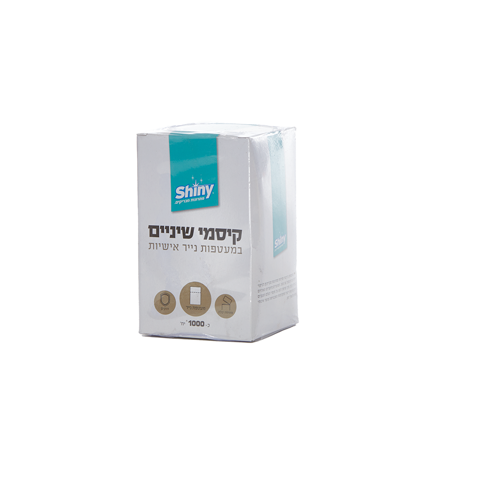 קיסם שיניים עטוף בנייר חלק