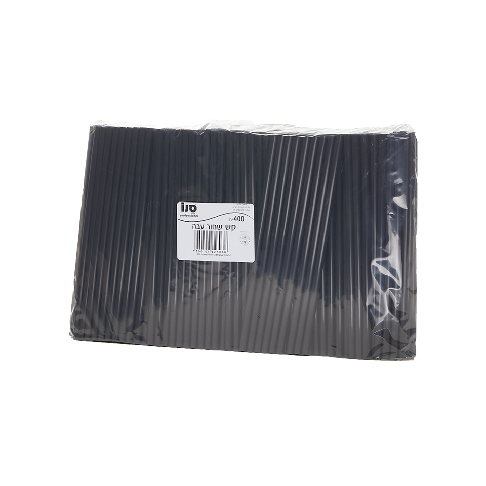 קש שחור עבה 8 מ"מ