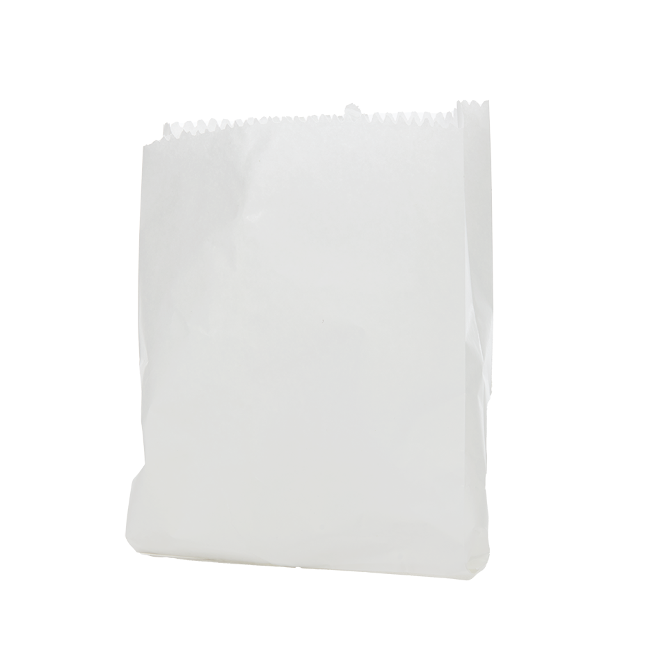 שקית נייר 7 לבן