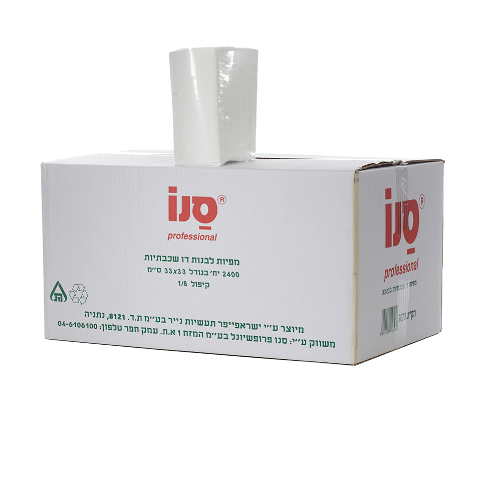 מפיות 33/33 קיפול 1/8 חלק