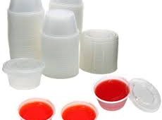 גביעים ורוטביות מפלסטיק